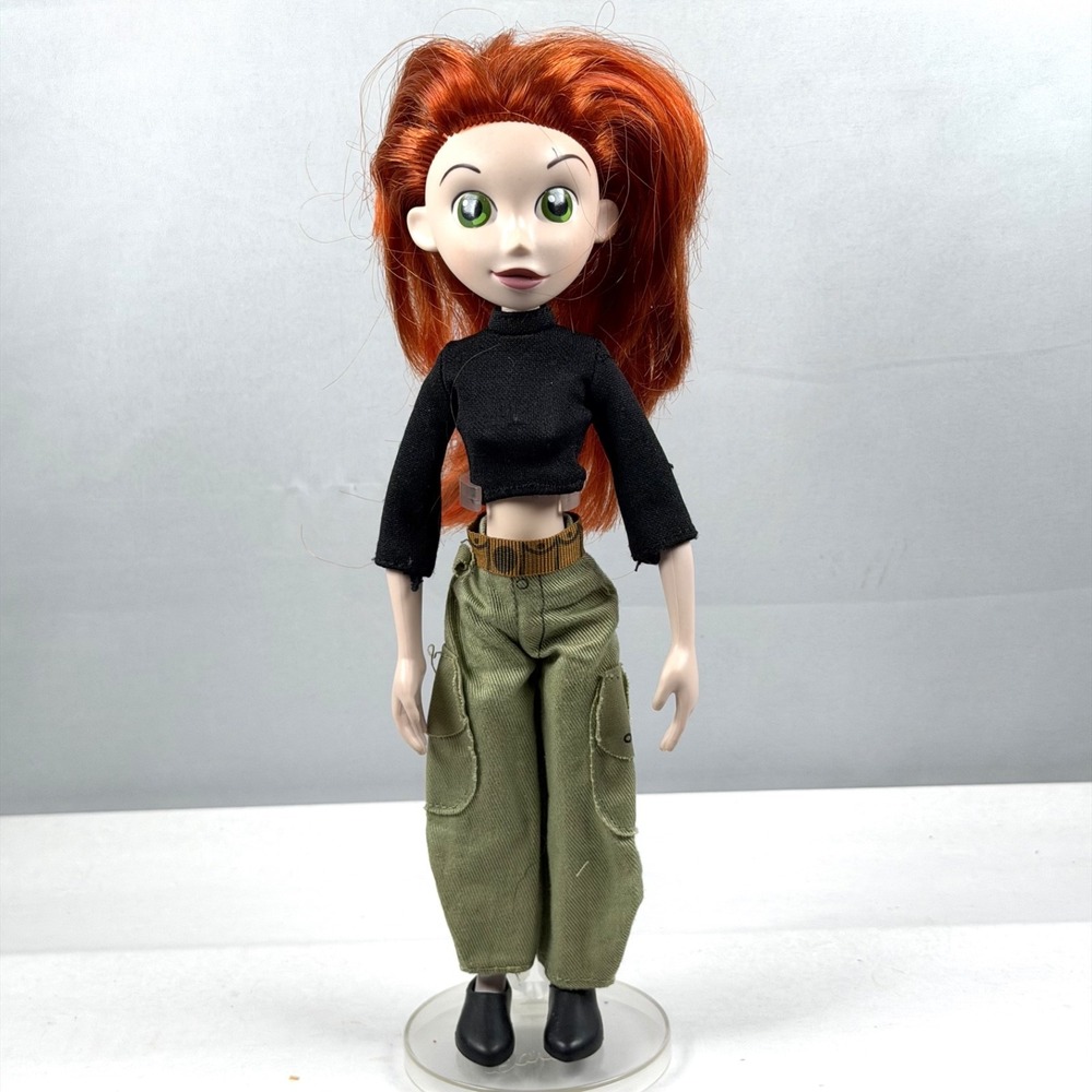 Vintage Rare Disney Early 2000s Kim Possible Fashion Doll / with Outfit